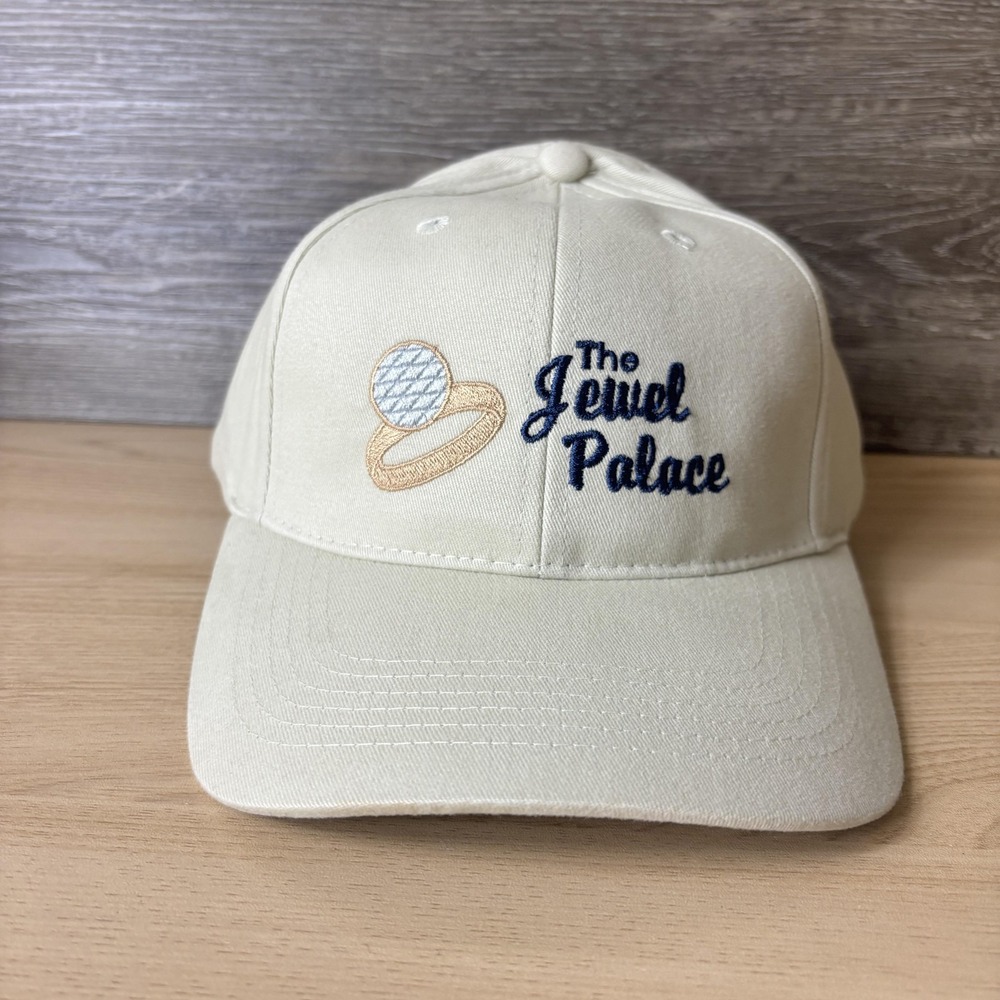 The Jewel Palace Hat Cap Strap Back Embroidered Ring Mens Pacific Headwear